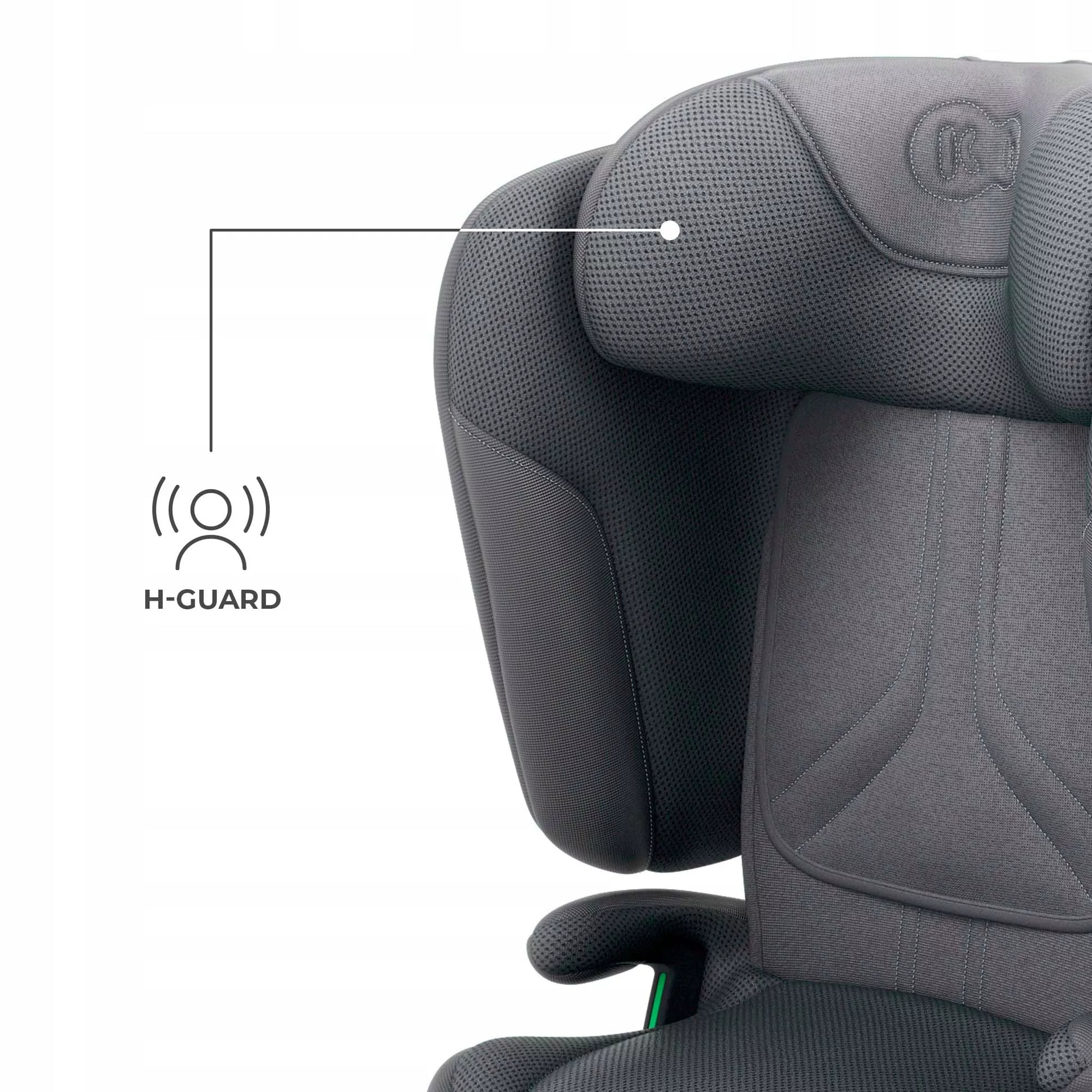 Automobilinė kėdutė 3,5-12 metų, 100-150 cm, 15-36 kg, UNITY 2, Pilka, Kinderkraft