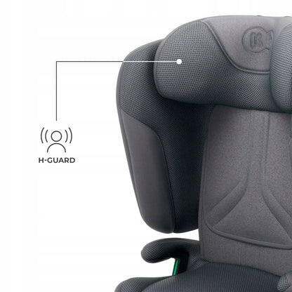 Automobilinė kėdutė 3,5-12 metų, 100-150 cm, 15-36 kg, UNITY 2, Pilka, Kinderkraft