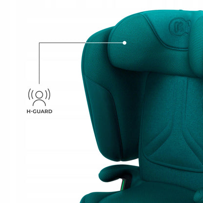 Automobilinė kėdutė 3,5-12 metų, 100-150 cm, 15-36 kg UNITY 2 Žalias Kinderkraft