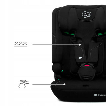 Kinderkraft automobilinė kėdutė 76-150 cm 9-36 kg I-COMFY i-Size juoda