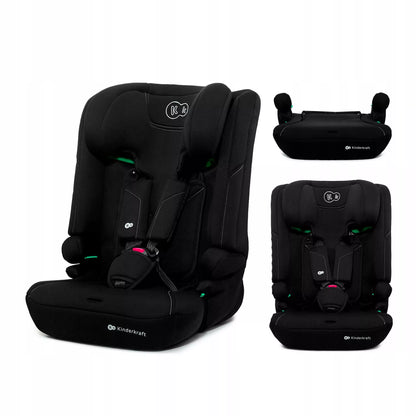 Kinderkraft automobilinė kėdutė 76-150 cm 9-36 kg I-COMFY i-Size juoda