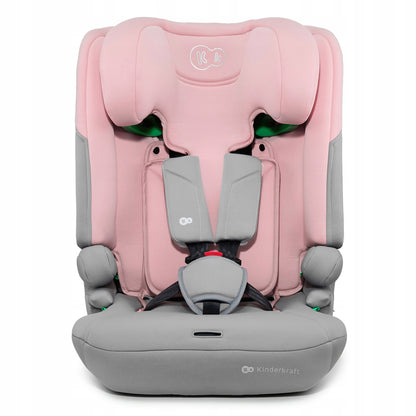 Kinderkraft vaikiška automobilinė kėdutė 76-150 cm 9-36 kg I-COMFY i-Size Rožinė