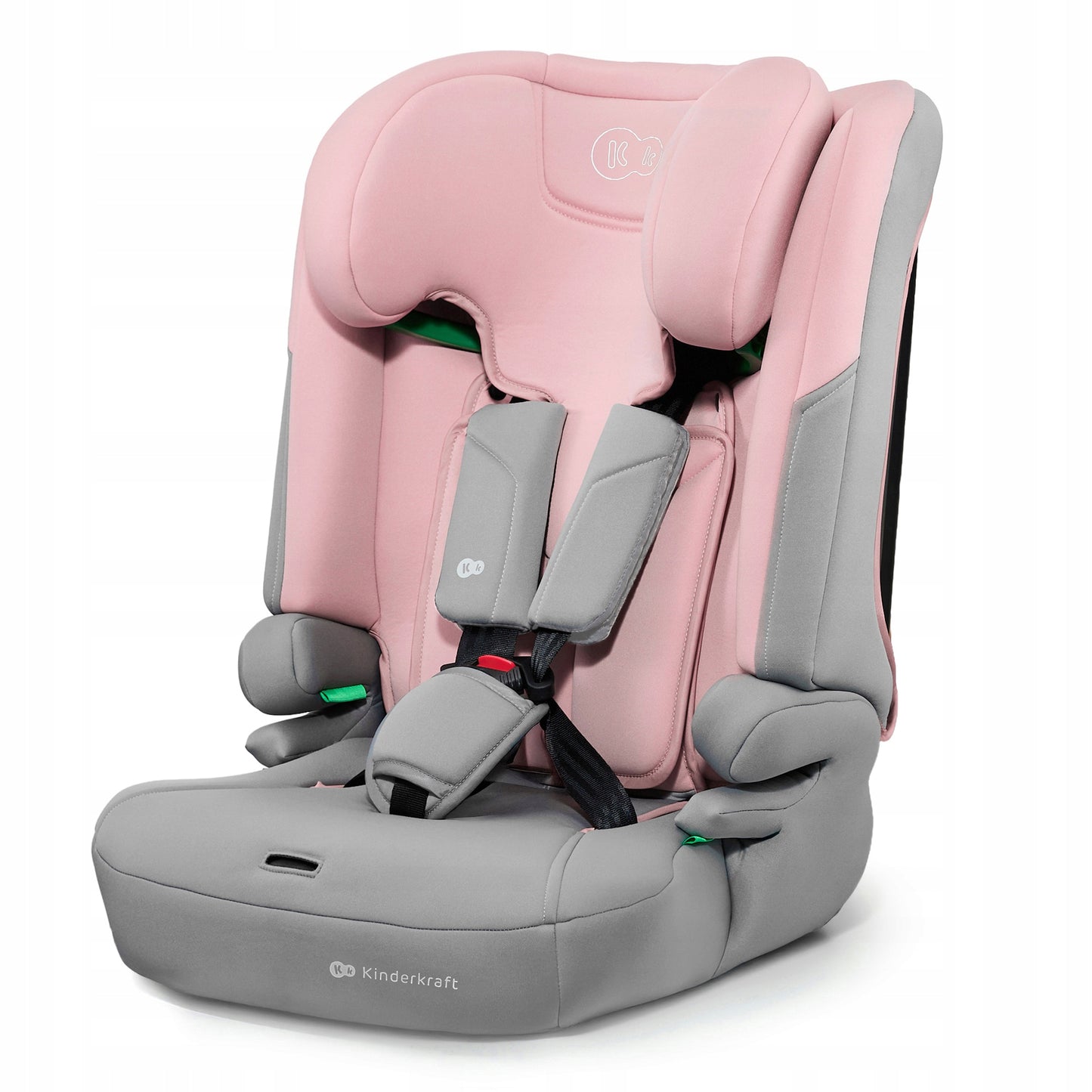 Kinderkraft vaikiška automobilinė kėdutė 76-150 cm 9-36 kg I-COMFY i-Size Rožinė