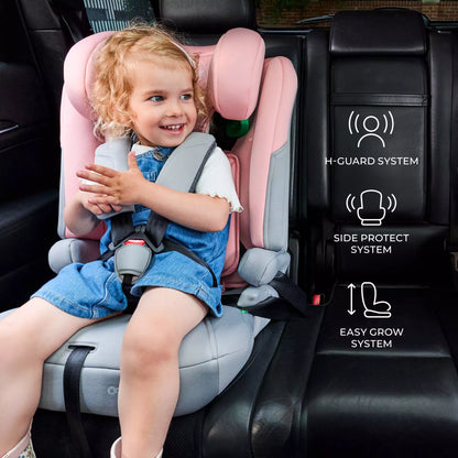 Kinderkraft Automobilinė kėdutė 76-150 cm 9-36 kg I-COMFY i-Size Pilka
