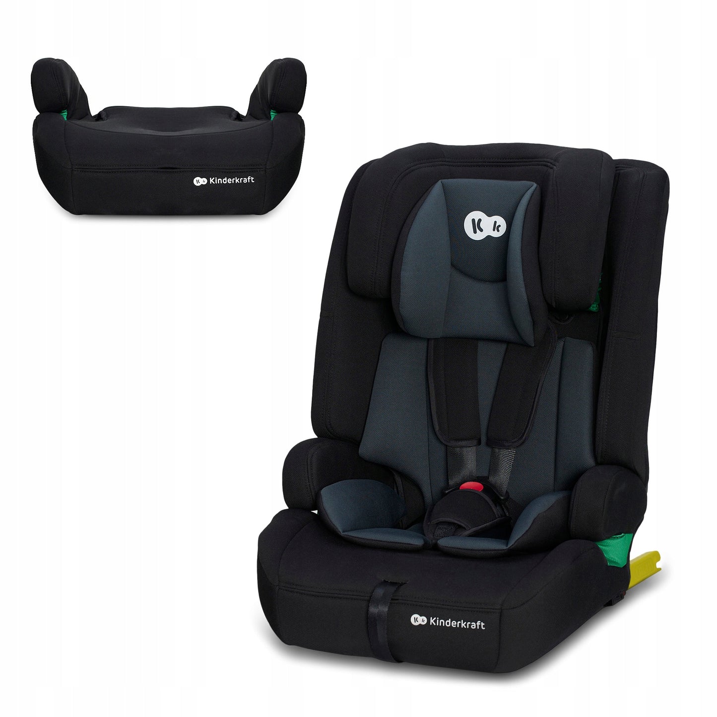 Kinderkraft Automobilinė kėdutė 76-150 cm 9-36 kg ISOFIX SAFETY-FIX i-Size