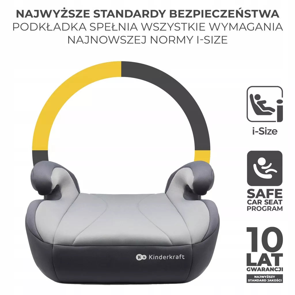 Kinderkraft i-Boost automobilio paaukštinimas ISOFIX 15-36 kg