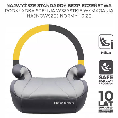 Kinderkraft i-Boost automobilio paaukštinimas ISOFIX 15-36 kg