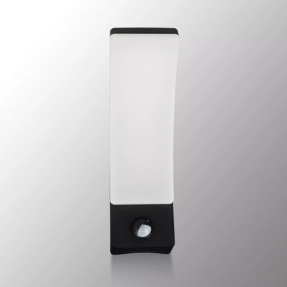 Išorinis sieninis šviestuvas su PIR judesio jutikliu 12 W IP54 LED fasadinis sodo šviestuvas