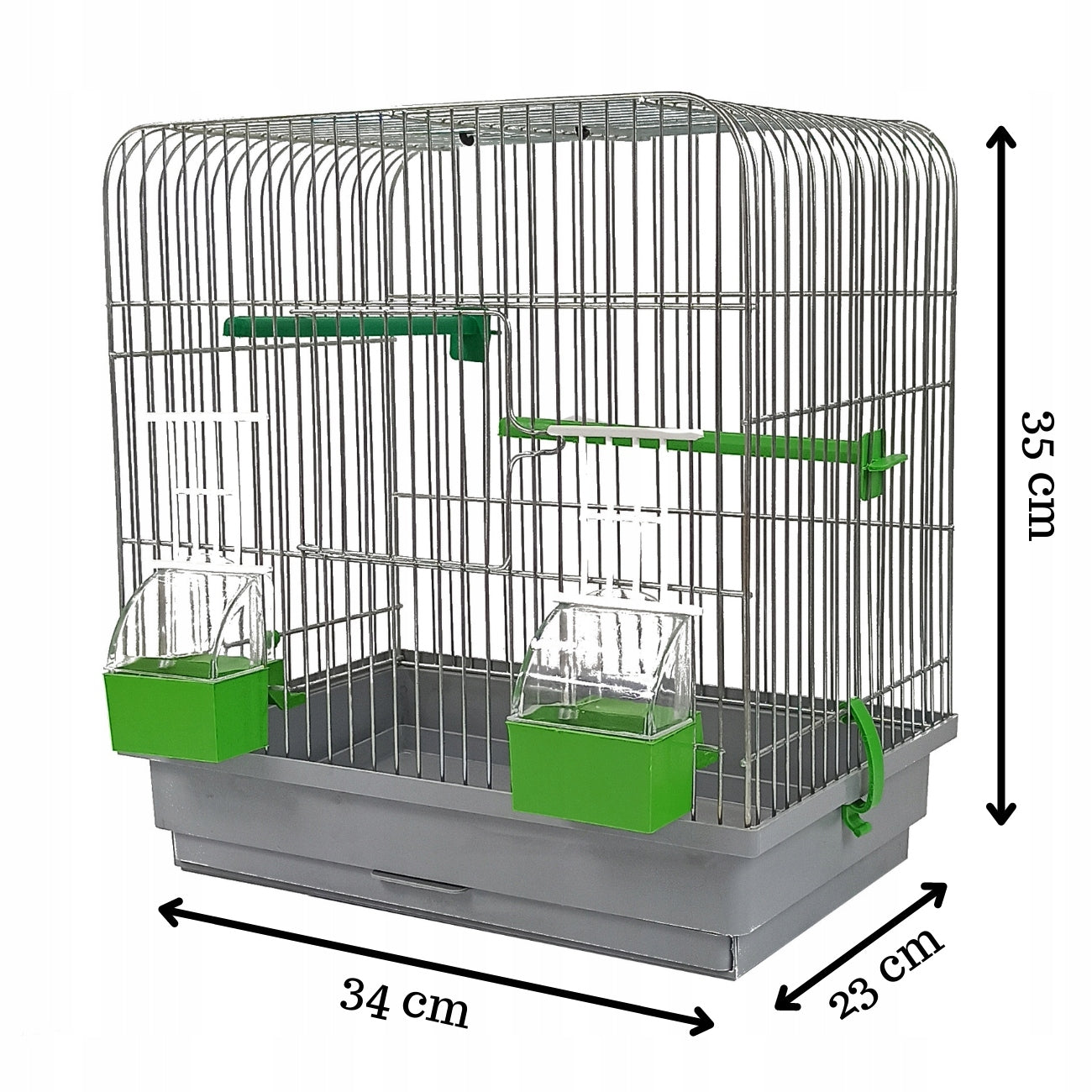 NARDA ir MAŽIEMS PAUKŠČIAMS skirtas narvelis - 34x23x35cm