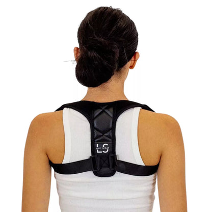 Reguliuojamas laikysenos korektorius nugarai su "Velcro" užsegimu Line Sport, L dydis