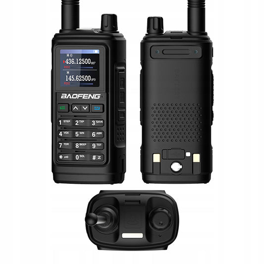 Radijo stotelė Baofeng UV-17E Walkie Talkie PMR VHF UHF USB-C