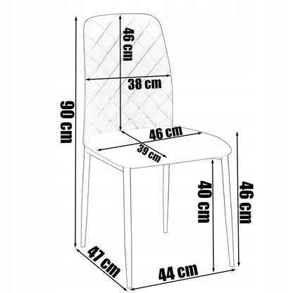 Kėdė Maverik Velvet Grafitinis