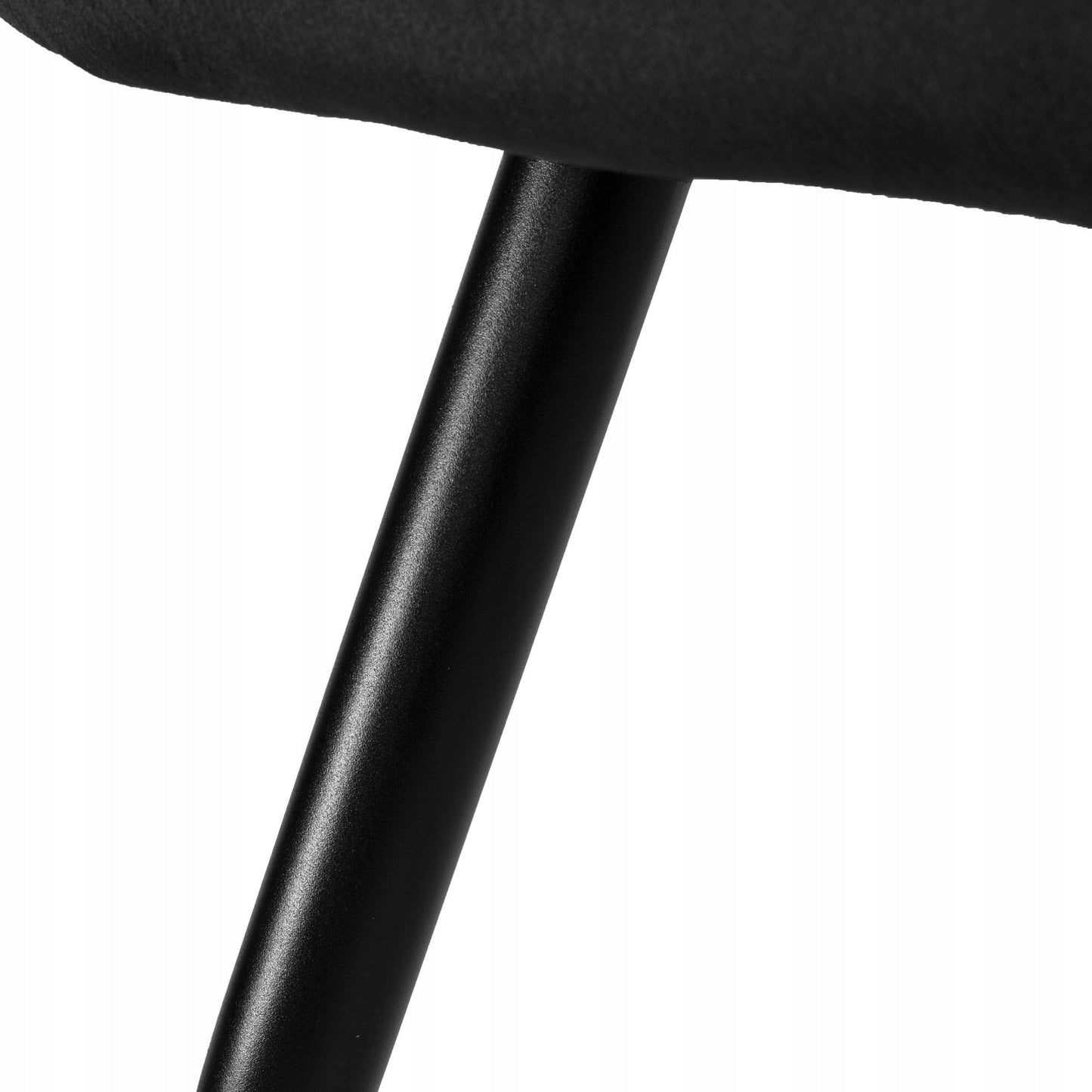 Aksominė kėdė Atlanta Velvet Juoda