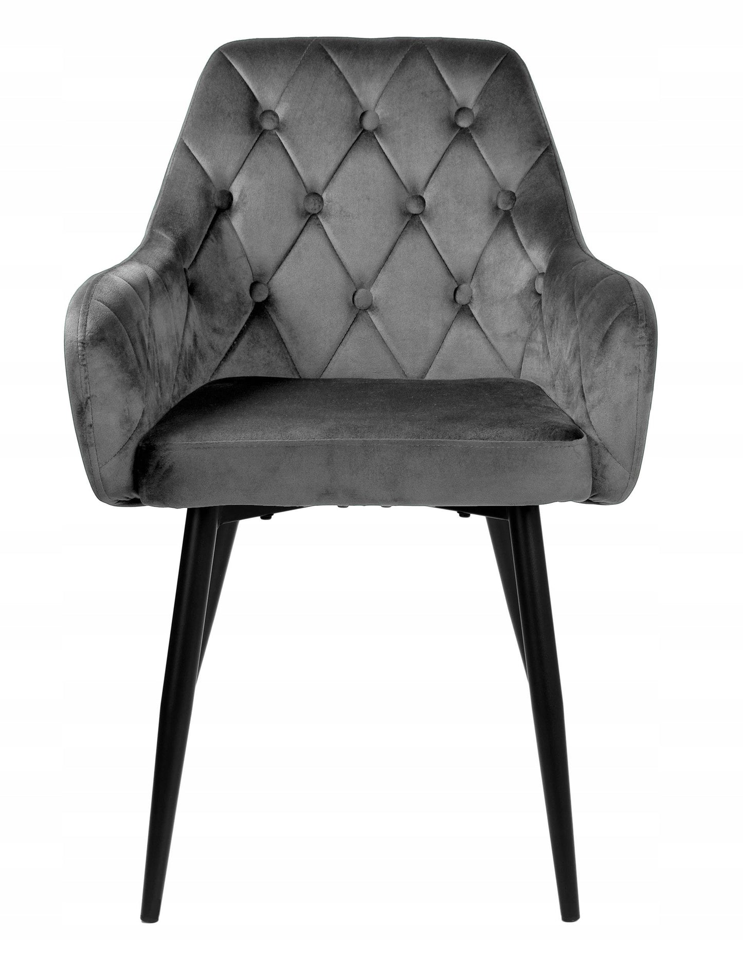 Aksominė kėdė Atlanta Velvet Grafito