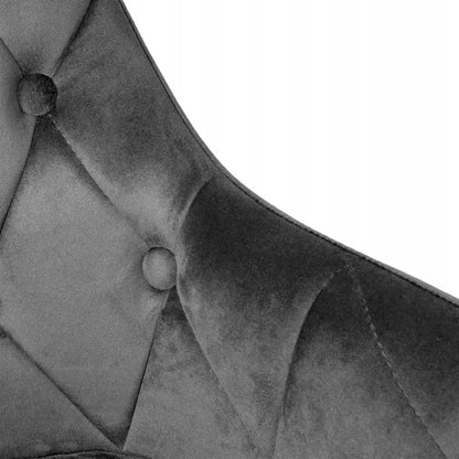 Aksominė kėdė Atlanta Velvet Grafito