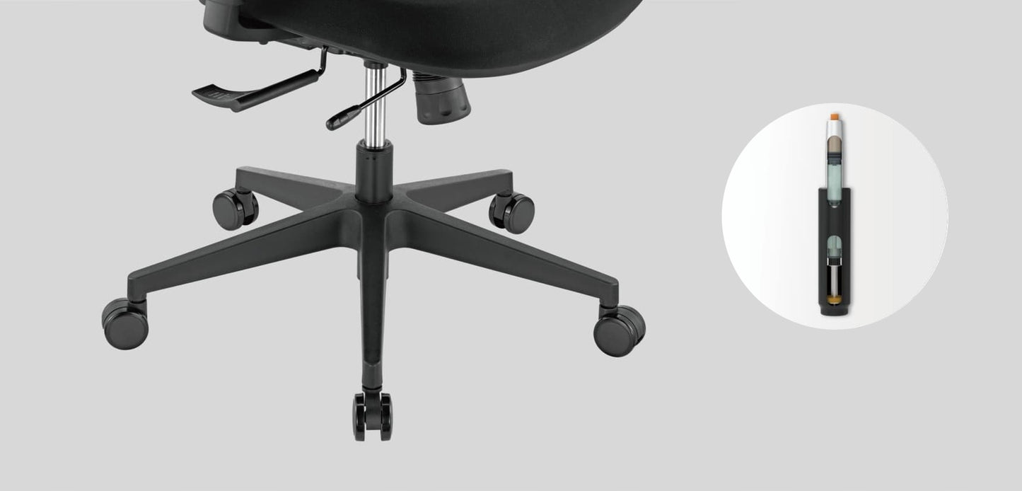 Ergonomiška biuro kėdė REGULIUOJAMAS 150 KG Spacetronik Swivel krėslas