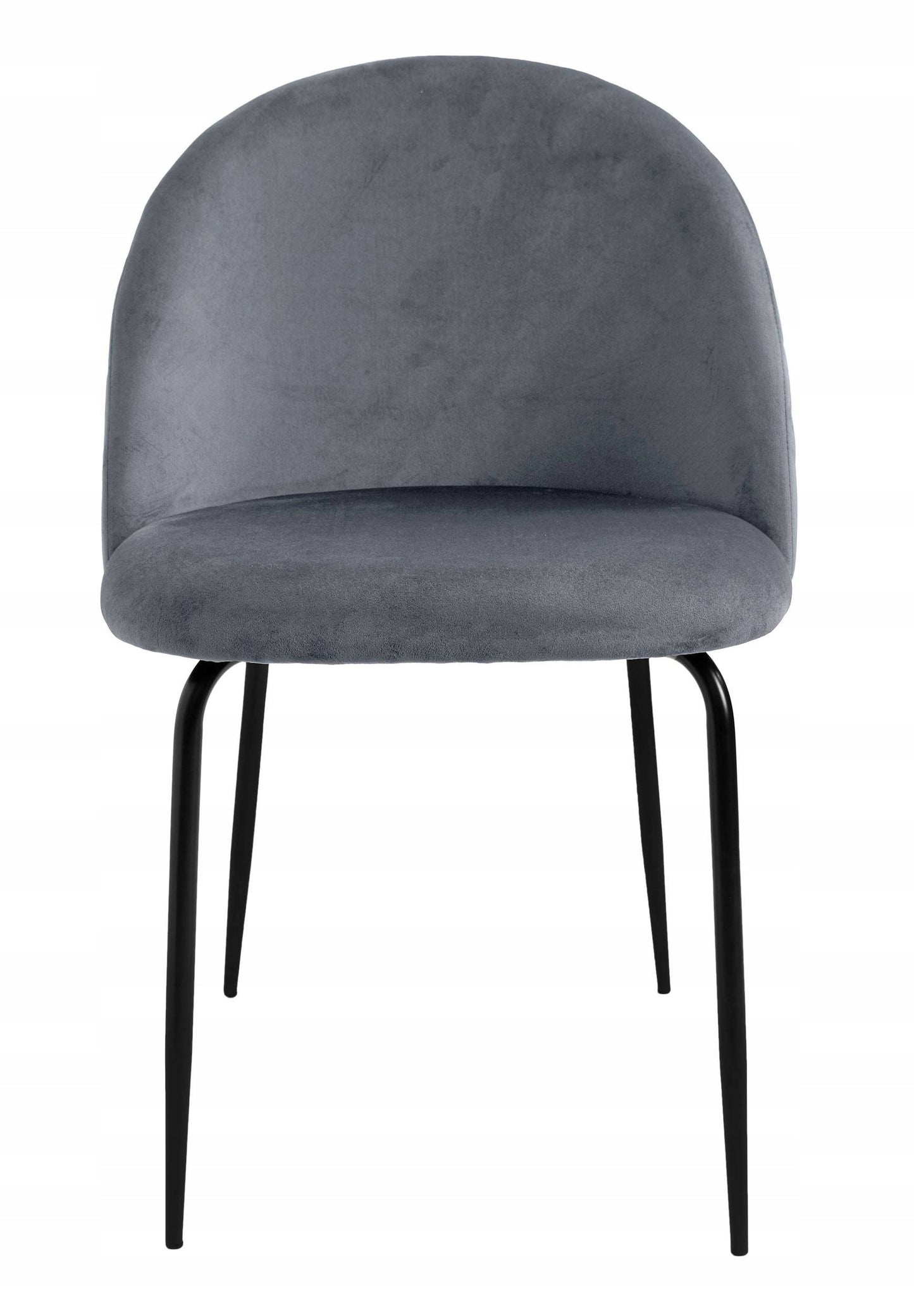 Kėdė velvetinė Fargo Velvet grafito spalvos