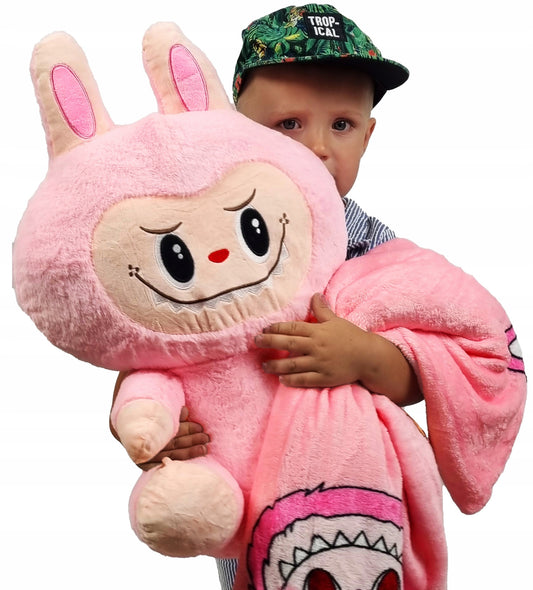 LABUBU Dydelė 50 cm Talismanas Pliušinė MONSTRŲ FIGŪRĖLĖ + 160 cm pledas