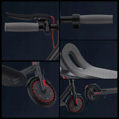 LADPED LP60 PRO Elektrinis paspirtukas, sulankstomas, 350W, 25km atstumas, 8.5" ratai, IP65, dvigubi stabdžiai, 120kg keliamoji galia