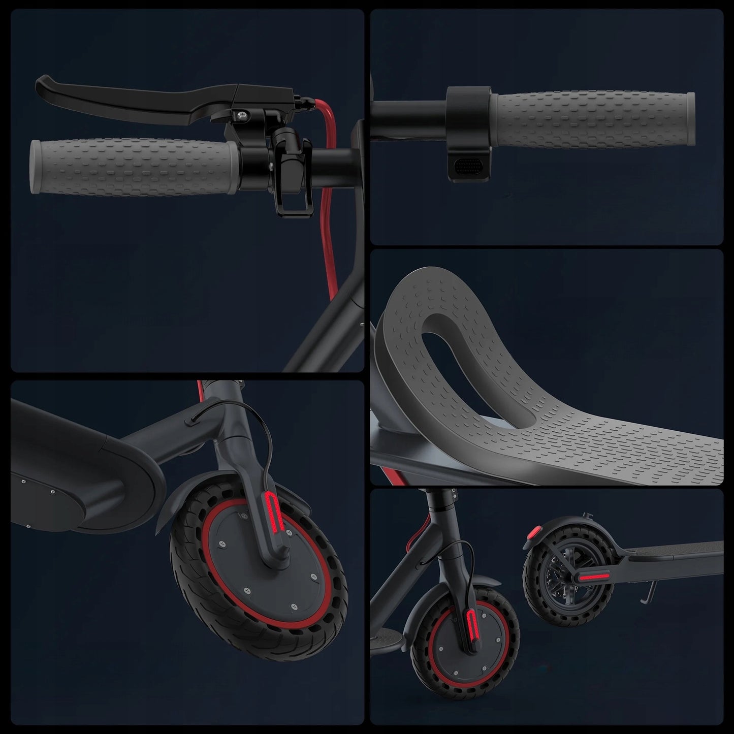 LADPED LP60 PRO Elektrinis paspirtukas, sulankstomas, 350W, 25km atstumas, 8.5" ratai, IP65, dvigubi stabdžiai, 120kg keliamoji galia