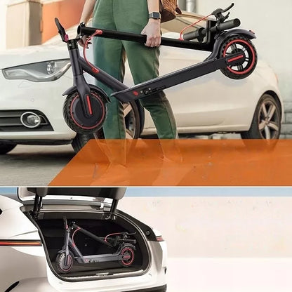 LADPED LP60 PRO Elektrinis paspirtukas, sulankstomas, 350W, 25km atstumas, 8.5" ratai, IP65, dvigubi stabdžiai, 120kg keliamoji galia