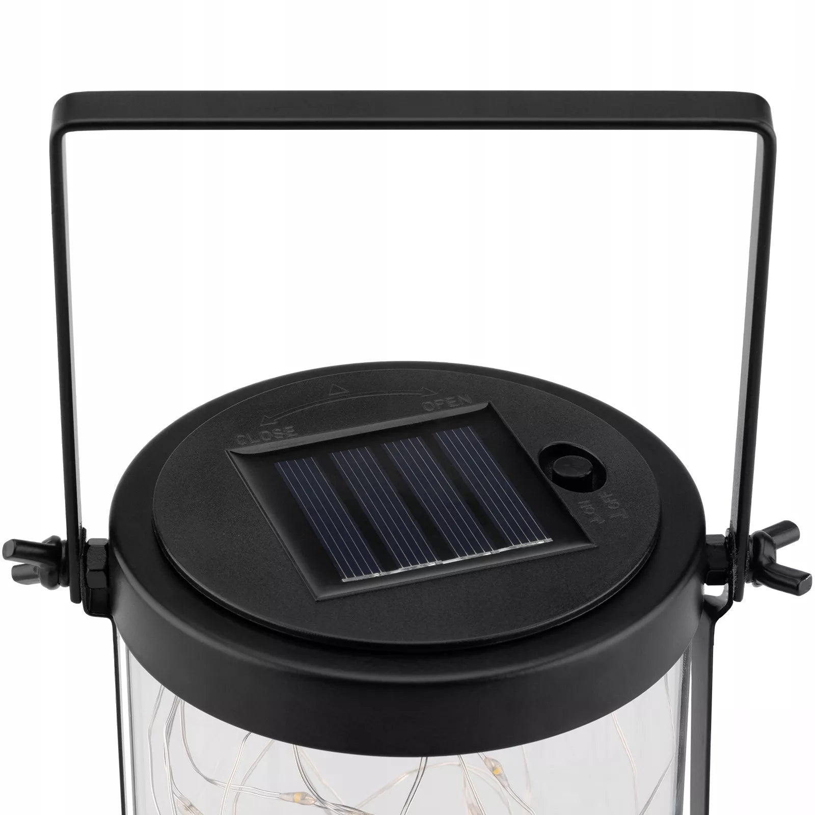 LAMPA SOLARNA LED Ogrodowa LATARENKA WISZĄCA Lampion STOJĄCY WYSOKI