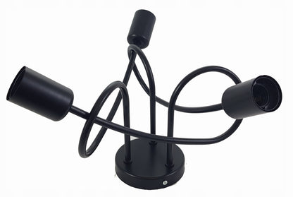 Lubinis kabantis šviestuvas kambariui, plafonas, loft, modernus, Edison stiliaus šviestuvas