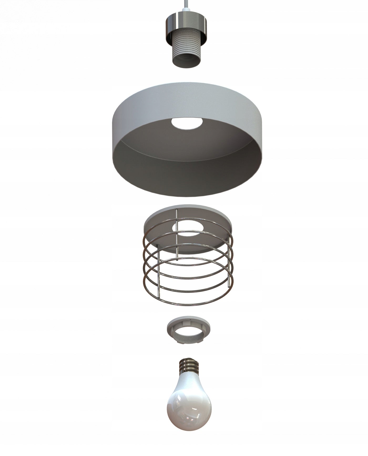 Pakabinamas lubinis šviestuvas / sietynas, juodas, Loft Edison