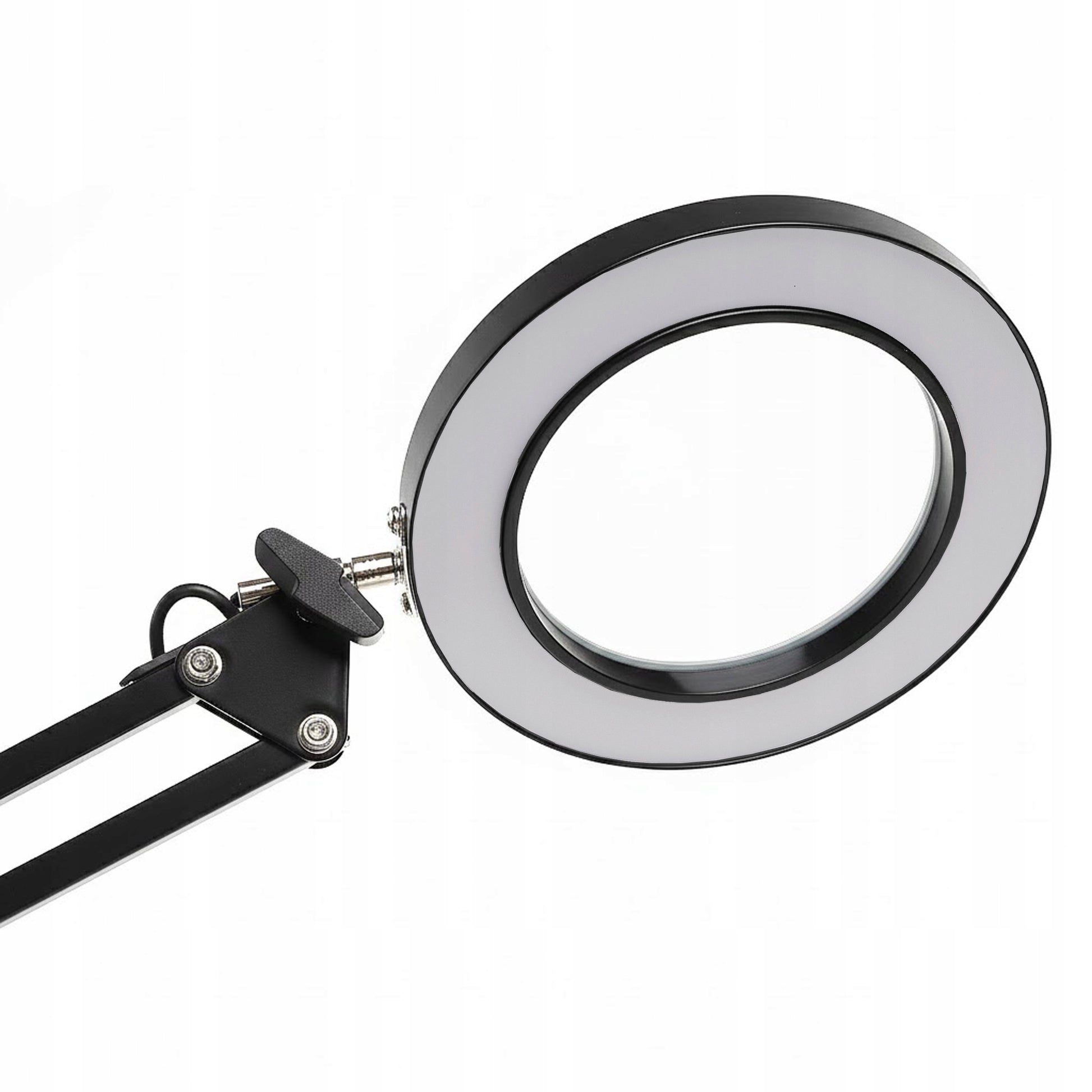 Stalinė lempa su didinamuoju stiklu, 5x didinimas, skirta kosmetologams, juvelyrams TECHREBAL