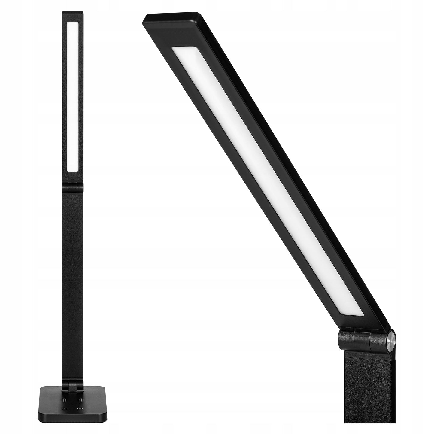 Stalinė LED lempa su įkrovikliu, lietimo būdu valdoma, pritemdoma