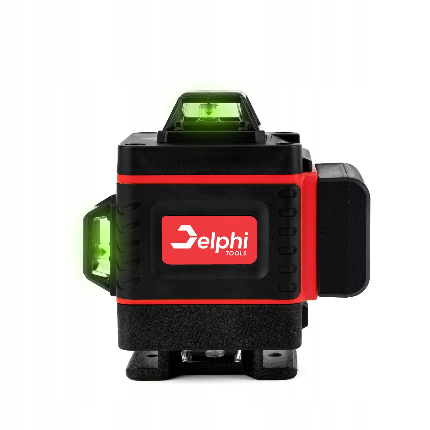 Kryžminis lazeris Lazerinis nivelyras 16 linijų + Trikojis 115 cm 4D Žalias 2xAKU