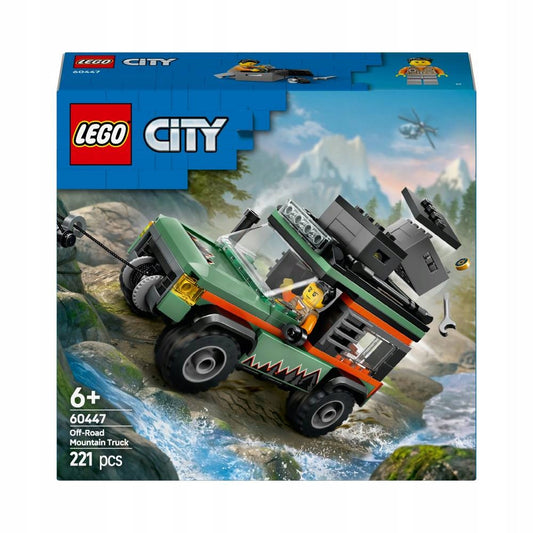 LEGO CITY 4x4 visureiginis kalnų sunkvežimis 60447