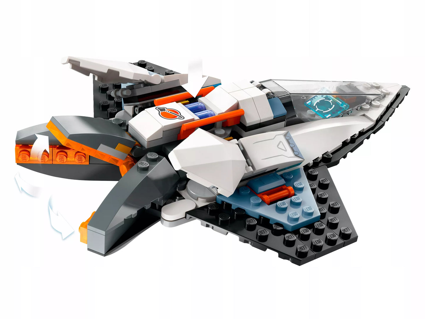 LEGO City Žvaigždėlaivio erdvėlaivis 60430 – kosminis nuotykis vaikams nuo 6 metų