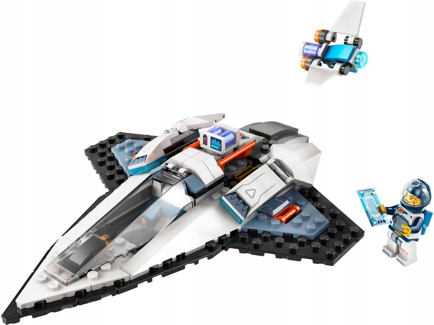 LEGO City Žvaigždėlaivio erdvėlaivis 60430 – kosminis nuotykis vaikams nuo 6 metų
