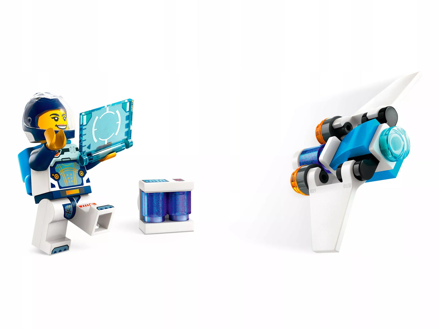 LEGO City Žvaigždėlaivio erdvėlaivis 60430 – kosminis nuotykis vaikams nuo 6 metų