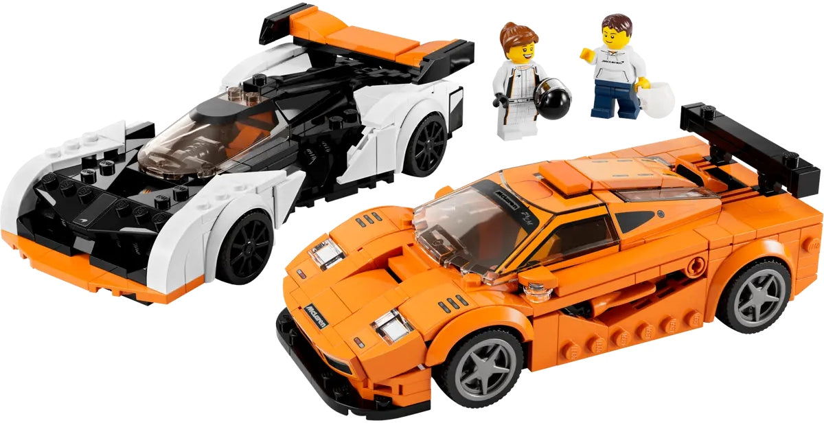 LEGO Speed Champions – McLaren Solus GT ir McLaren F1 LM – 76918