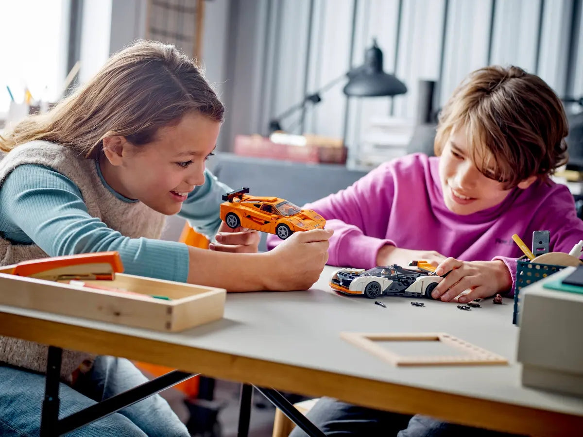 LEGO Speed Champions – McLaren Solus GT ir McLaren F1 LM – 76918