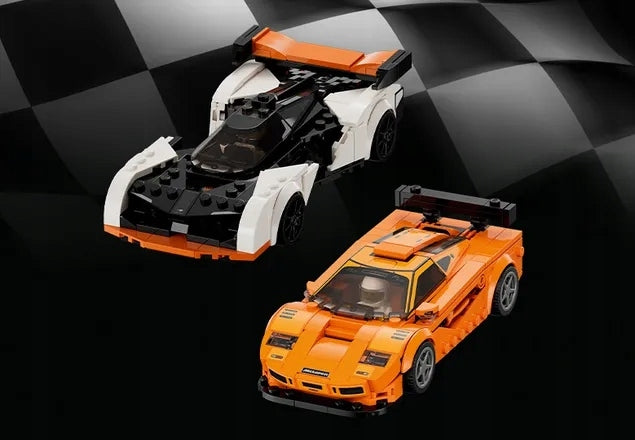 LEGO Speed Champions – McLaren Solus GT ir McLaren F1 LM – 76918