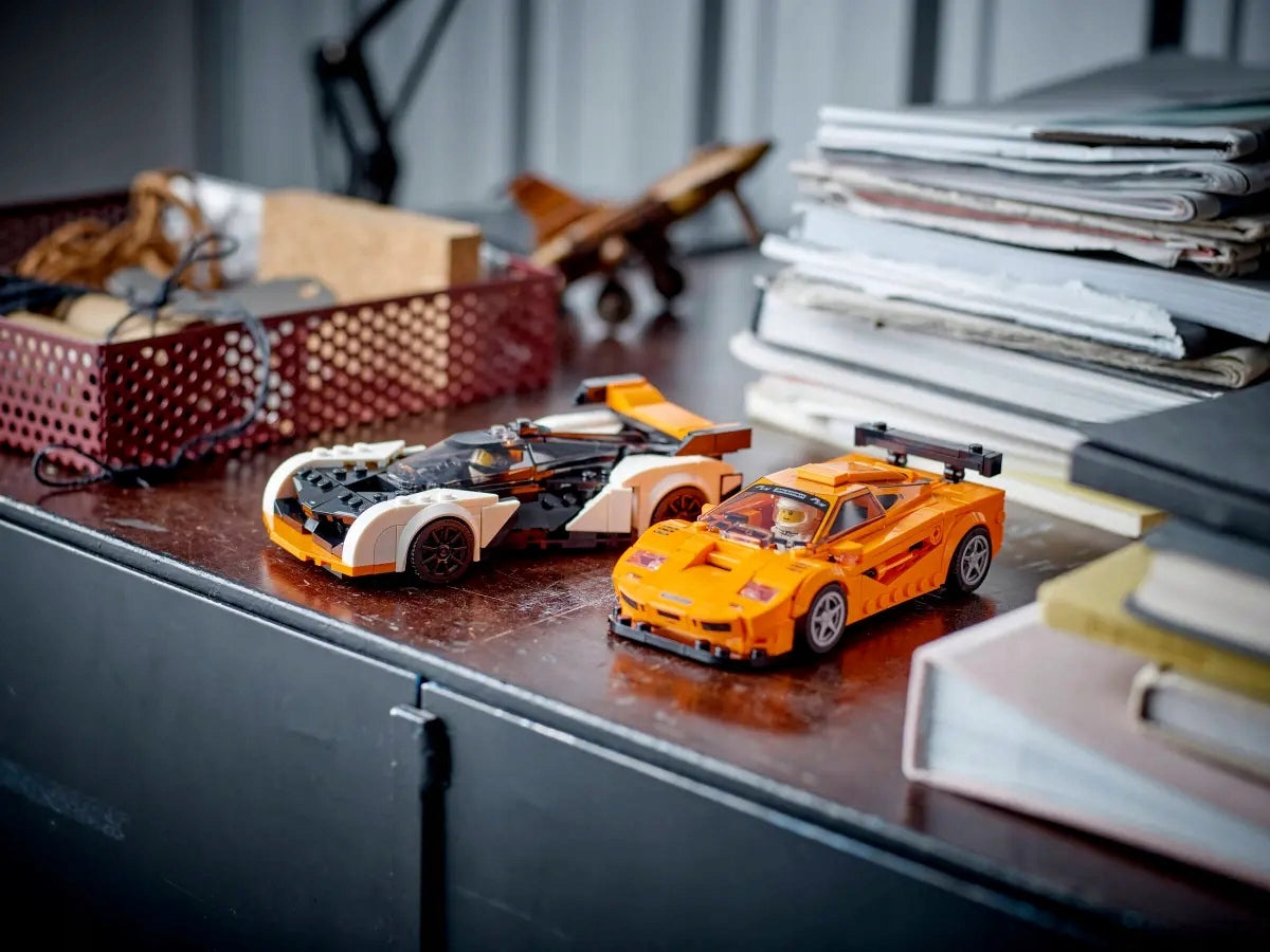 LEGO Speed Champions – McLaren Solus GT ir McLaren F1 LM – 76918