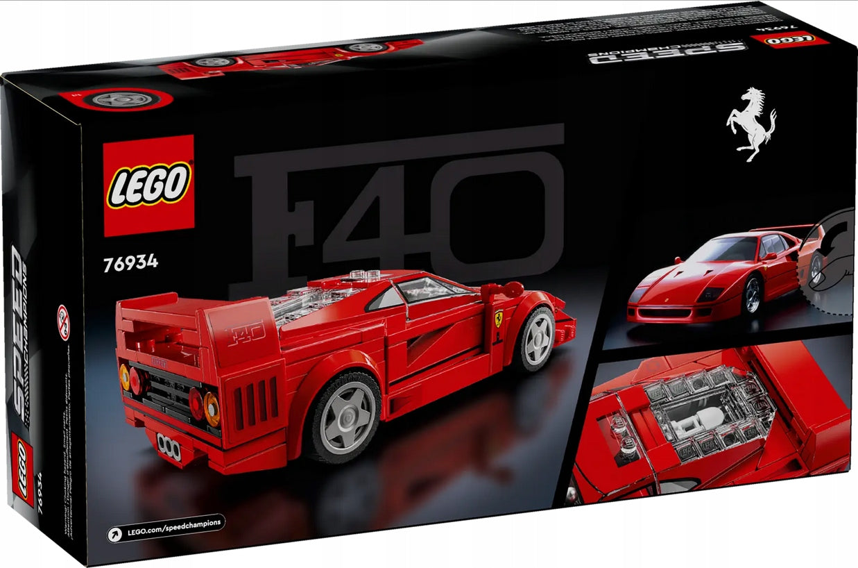 LEGO Speed Champions Ferrari F40 sportinis automobilis 76934