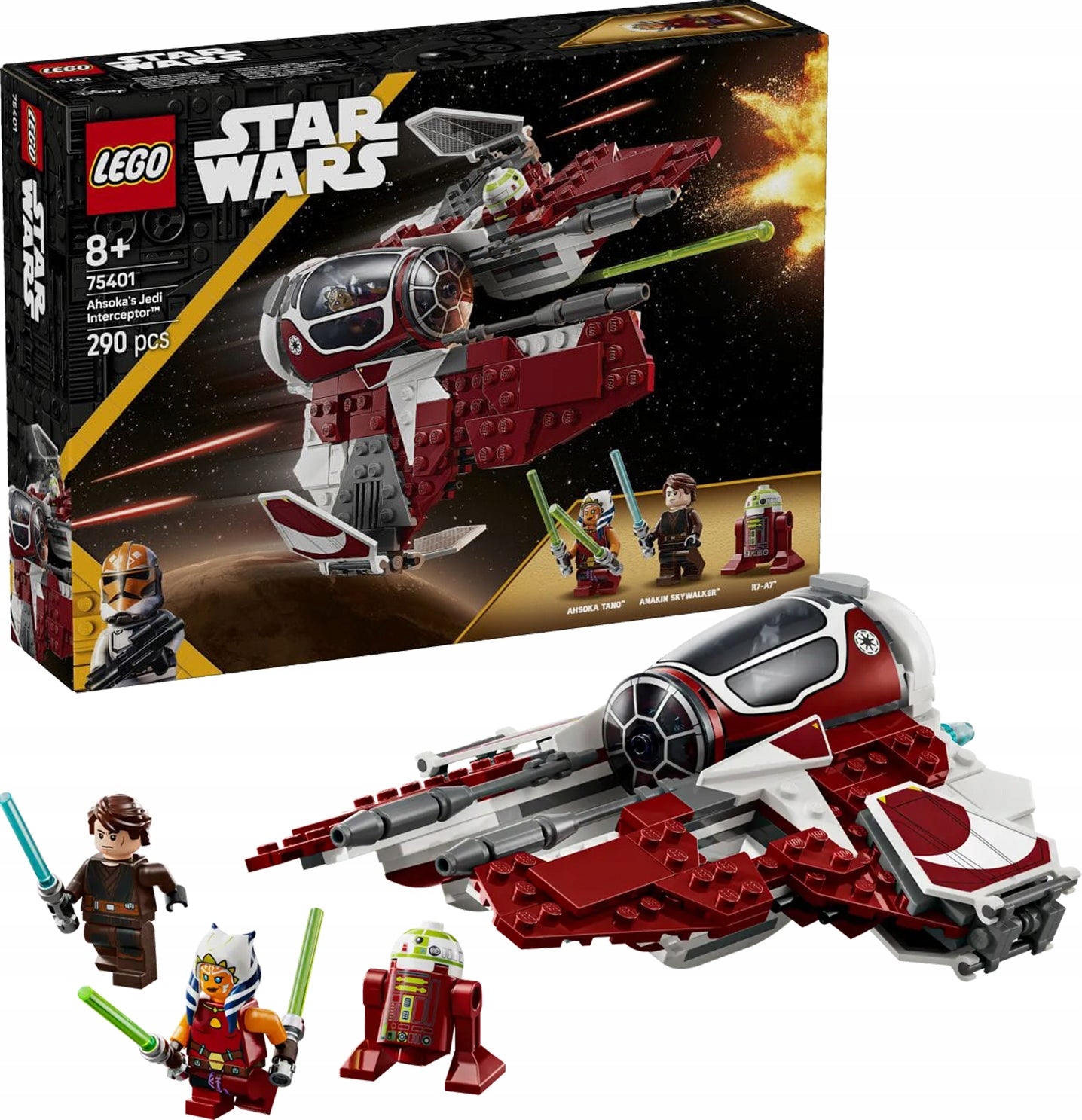 LEGO Star Wars – Ahsokos Jedi naikintuvas – 75401