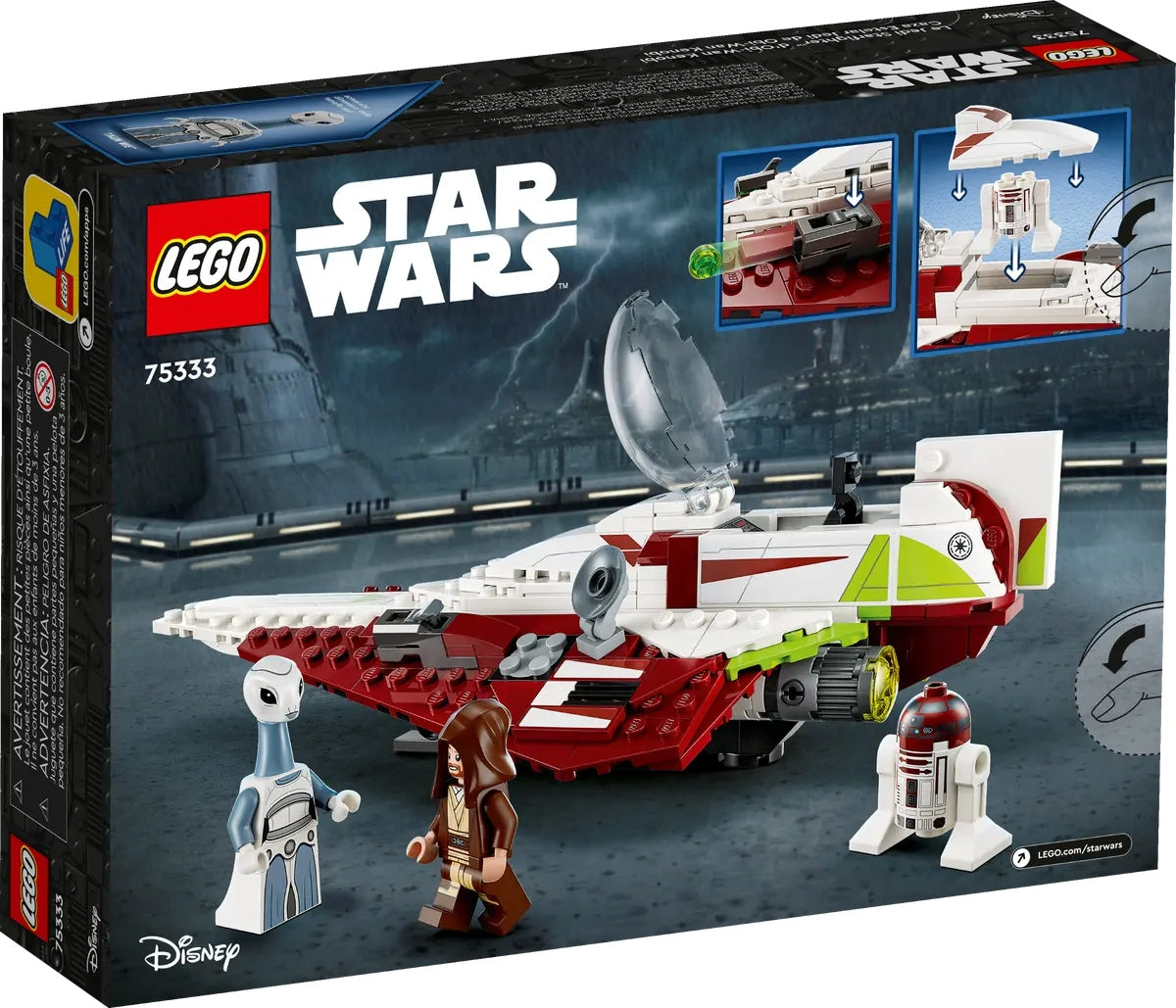 LEGO Star Wars – Obi-Vano Kenobio Jedi Starfighteris – 75333