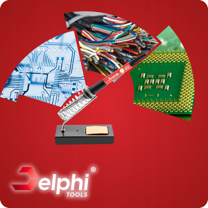 PRECIZINIS KOLBINIS LITUOKLIS 60W ATRESISTORINIS, LITAVIMO RINKINYS, STOVAS, DĖKLAS