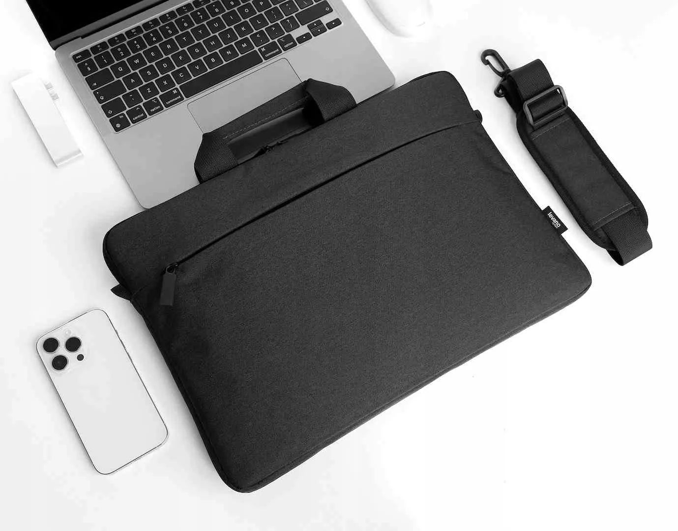 LVN System Klēpjdatora soma Varia 15,6" Melna