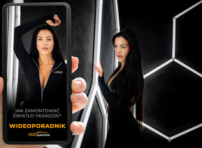 LED lempa Panelė Garažui, Dirbtuvei, Namams HEXAGON 297x307 5500-6000K