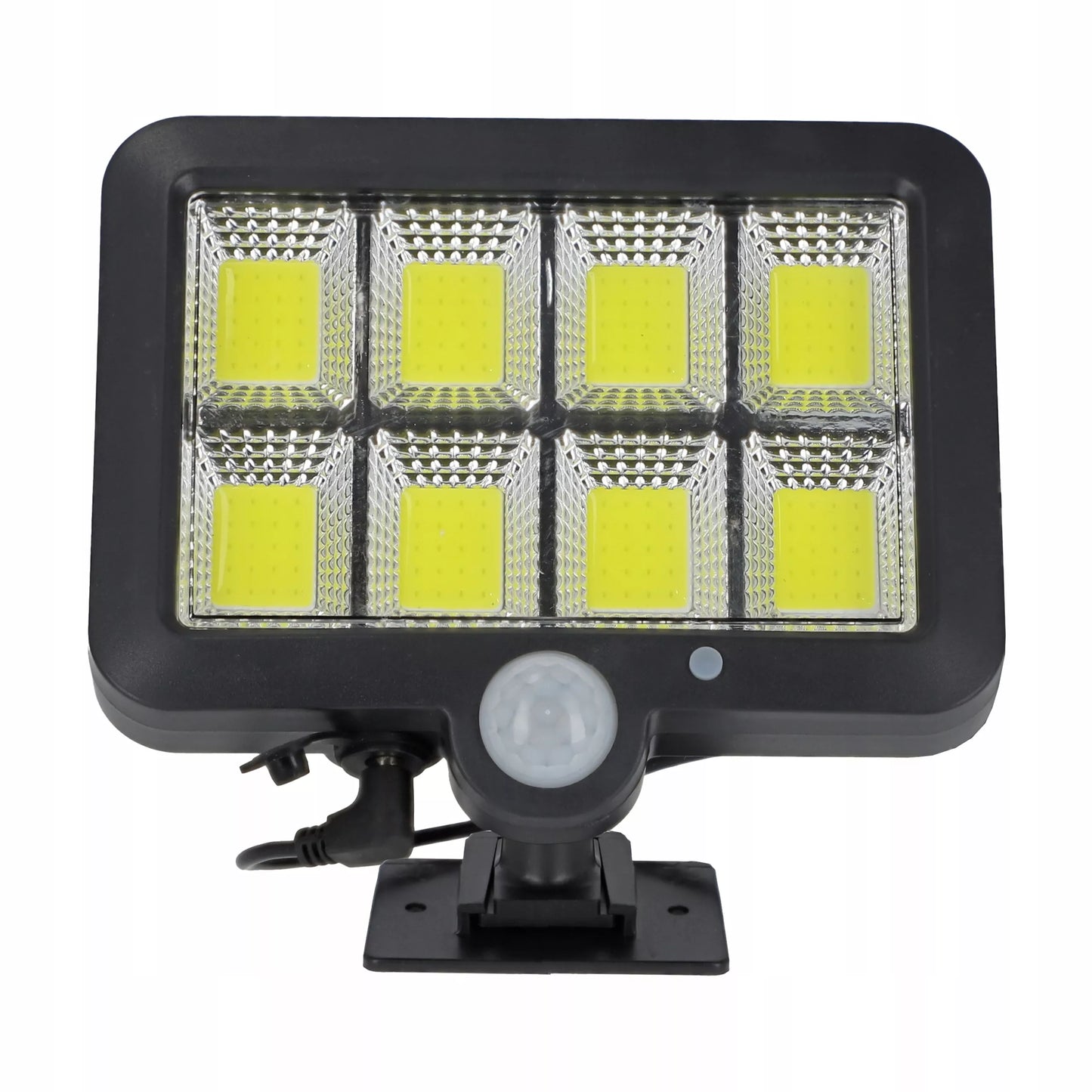 Lampa Solarna LED z Czujnikiem Ruchu i Zmierzchu, Naświetlacz Zewnętrzny