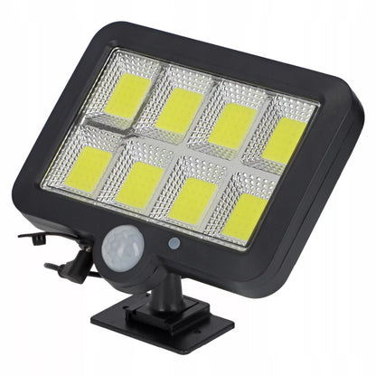 Lampa Solarna LED z Czujnikiem Ruchu i Zmierzchu, Naświetlacz Zewnętrzny