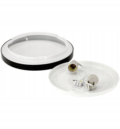 Lubinis plafonas LED 2xE27 APVALUS LARI-R LED lemputėms Aukšta kokybė