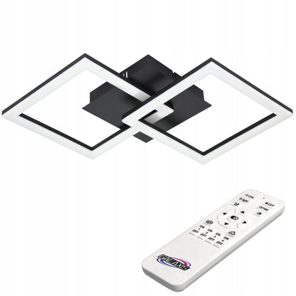 Lubinis šviestuvas pakabinamas LED šviestuvas 70W su spalvos temperatūros reguliavimu 3000-6500K ir nuotolinio valdymo pultu