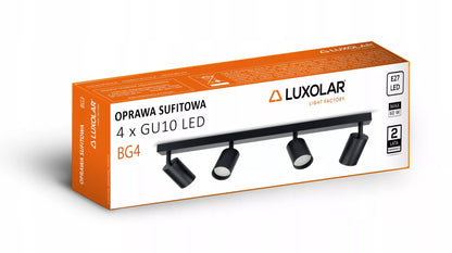 Lubinis šviestuvas Liustra Plafonas Vamzdžiai Metalinis SPOT BG4 LED GU10